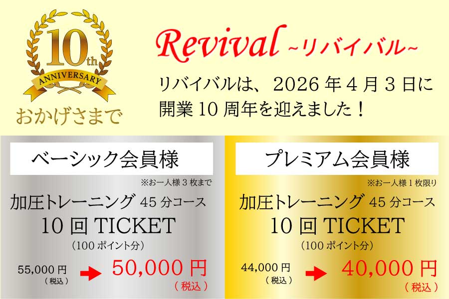 10周年キャンペーン